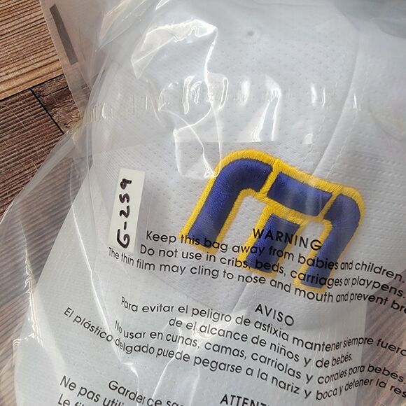 Travis Mathew Flexfit Hat Size L - XL St. Louis Blues Embroidered White EUC - Picture 8 of 8